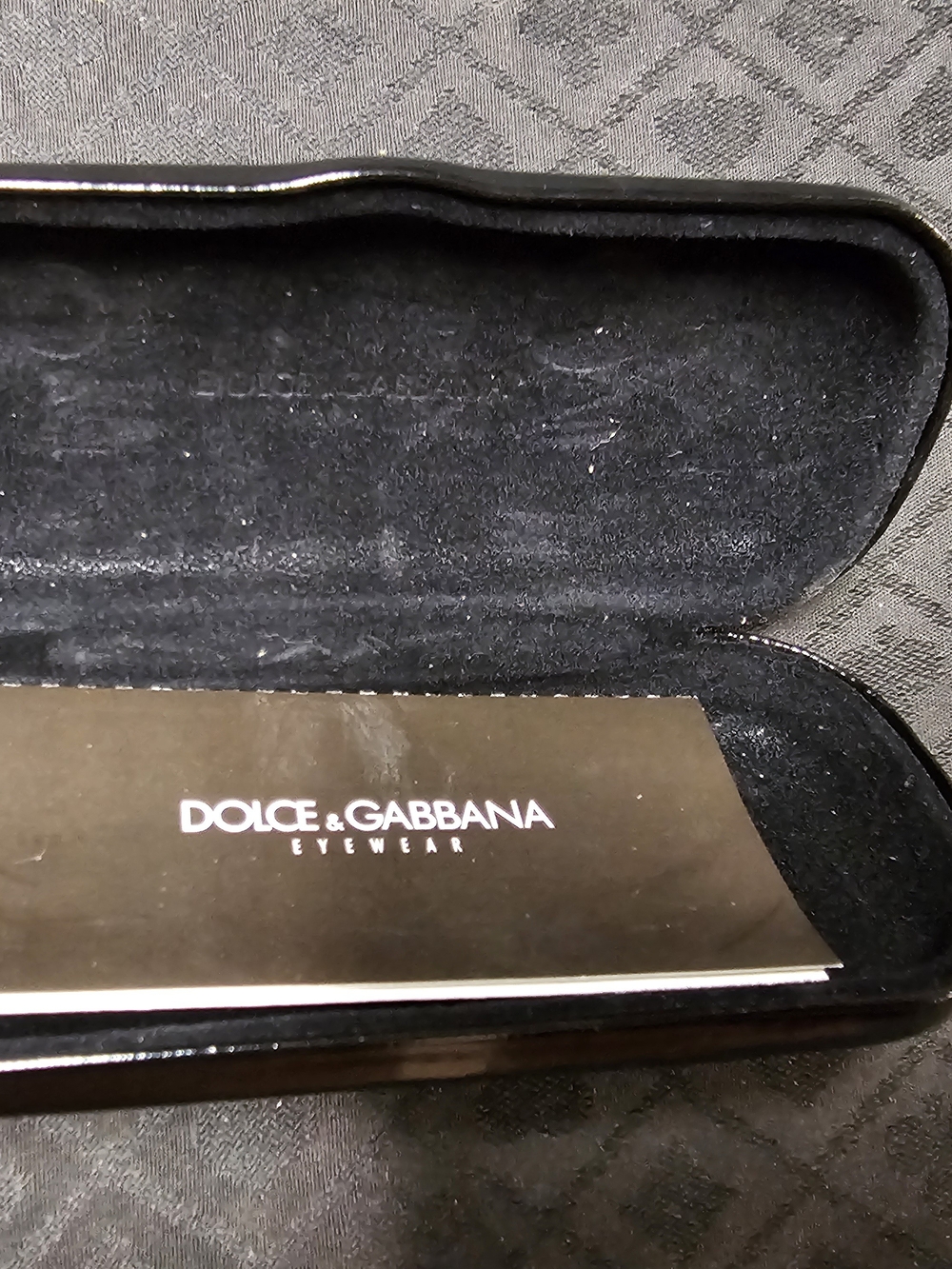 Dolce & Gabbana Eyeglass Case w Booklet